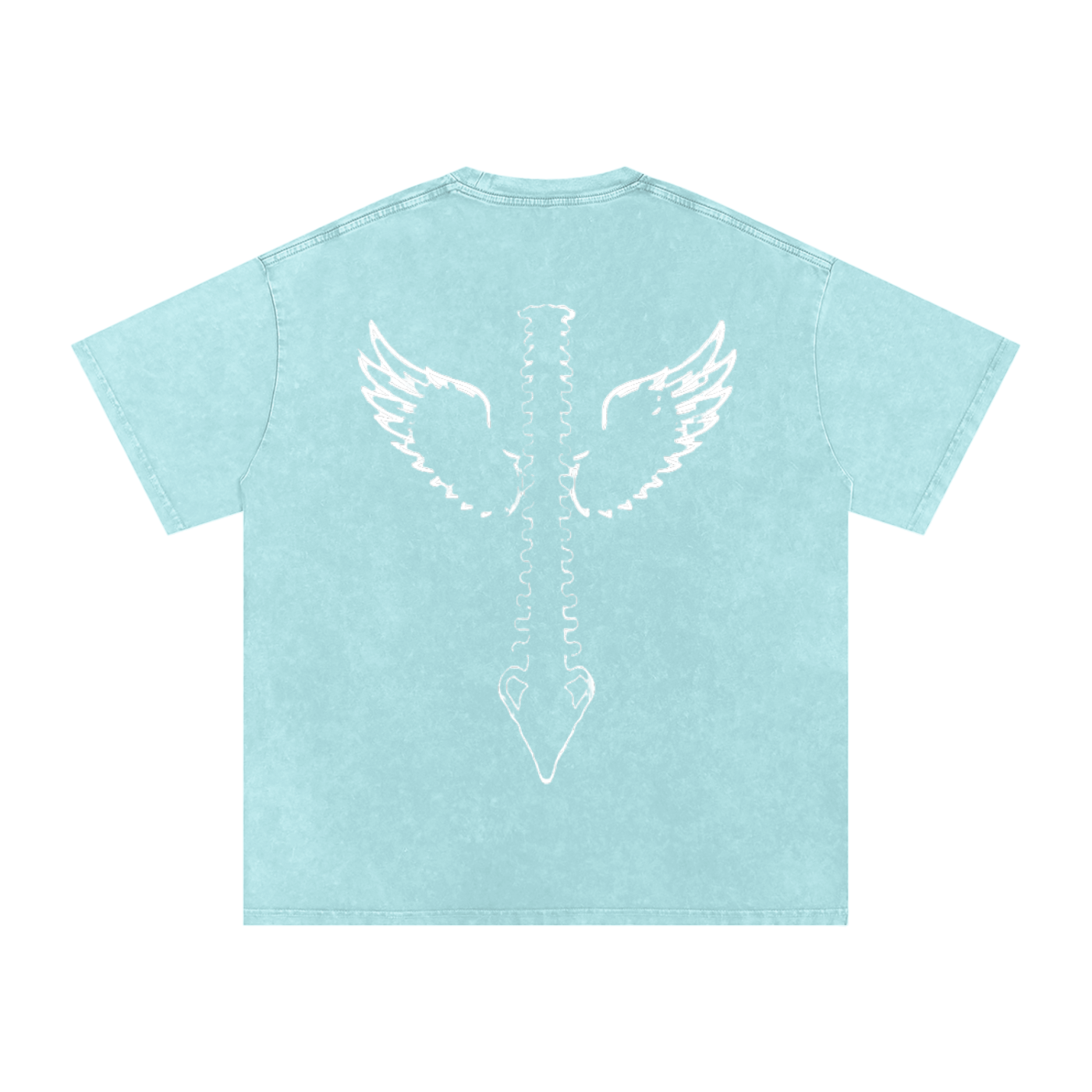 Snow Wash Seraph Spine T-Shirt