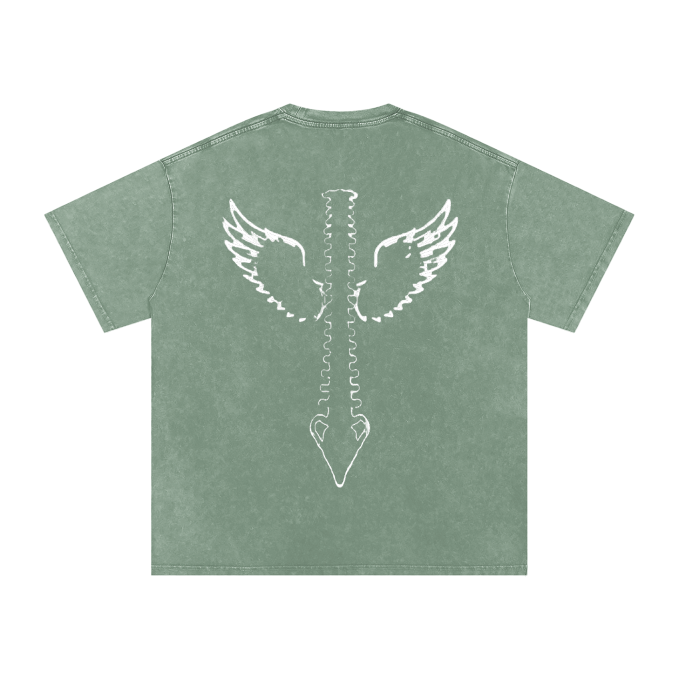 Snow Wash Seraph Spine T-Shirt