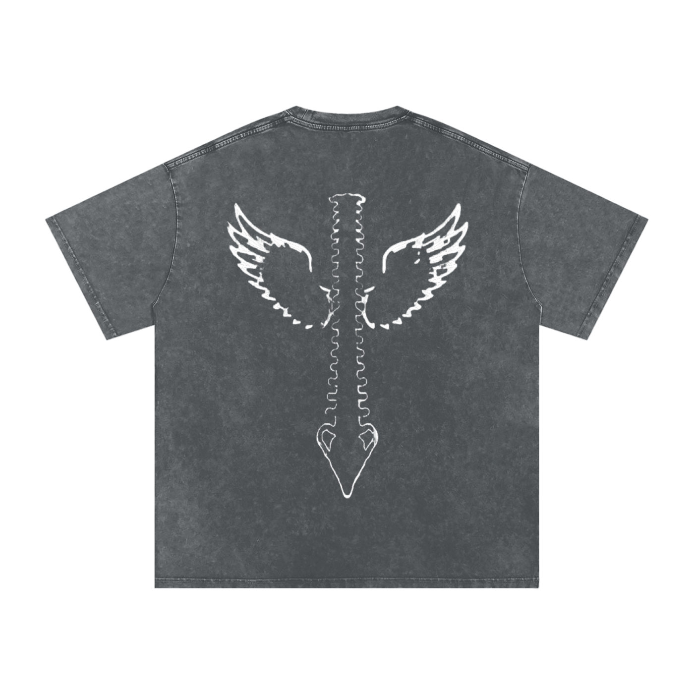 Snow Wash Seraph Spine T-Shirt