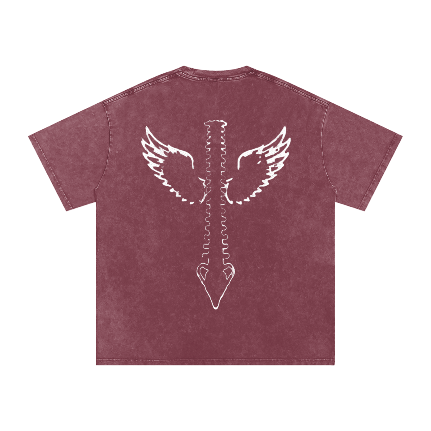 Snow Wash Seraph Spine T-Shirt