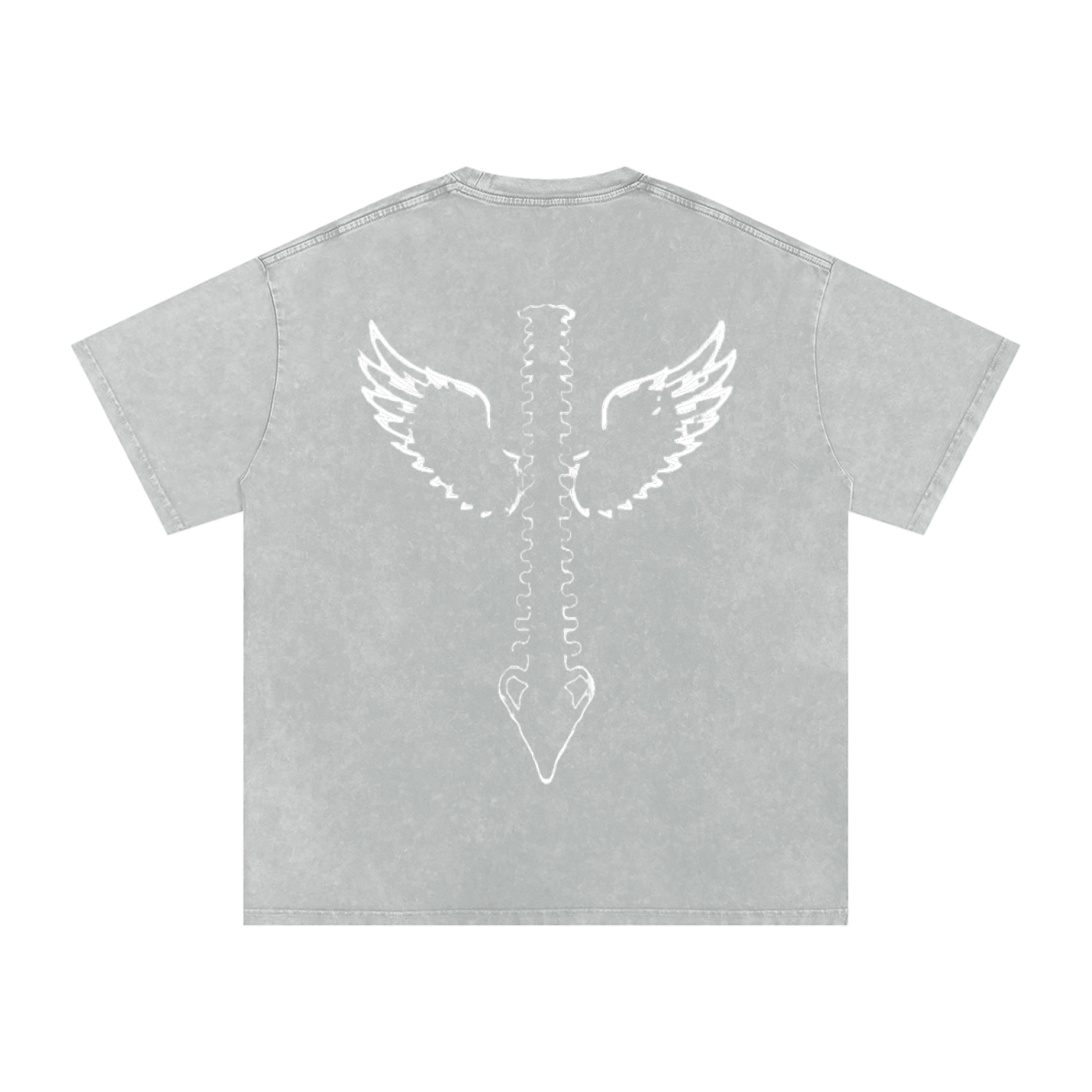 Snow Wash Seraph Spine T-Shirt