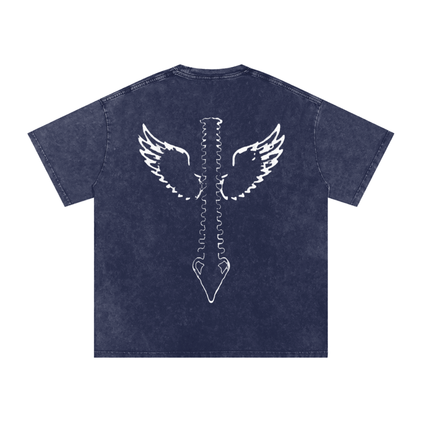 Snow Wash Seraph Spine T-Shirt