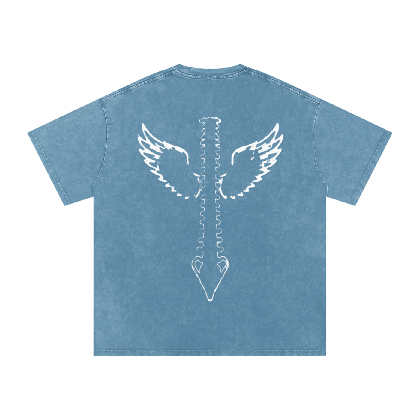 Snow Wash Seraph Spine T-Shirt