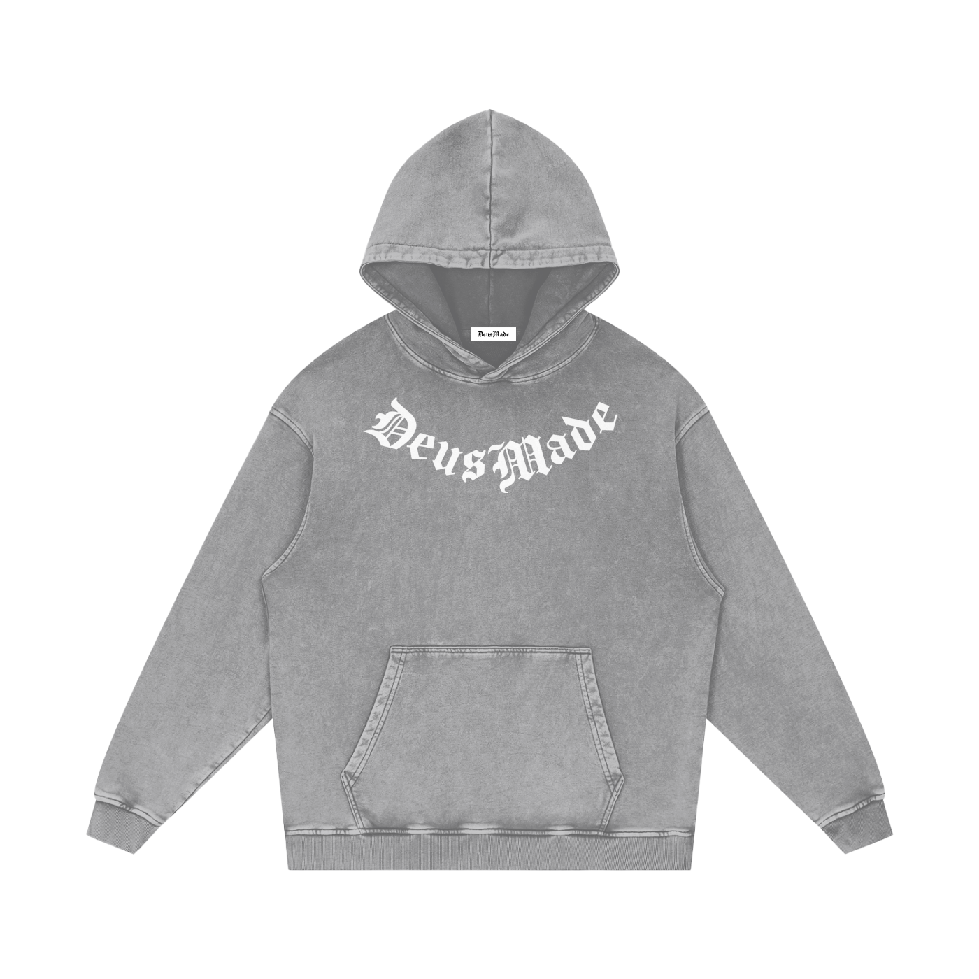 Snow Wash Seraph Spine Hoodie