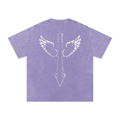 Snow Wash Seraph Spine T-Shirt