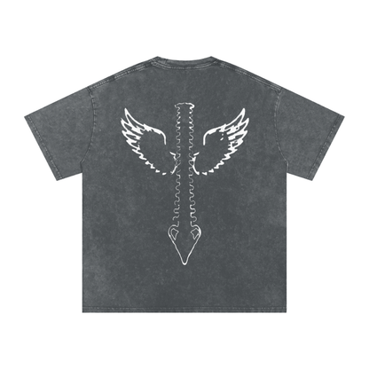 Snow Wash Seraph Spine T-Shirt