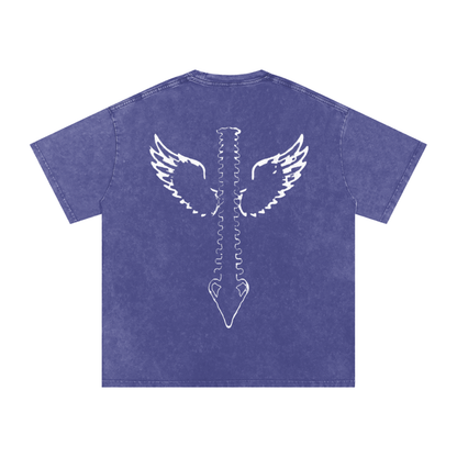 Snow Wash Seraph Spine T-Shirt