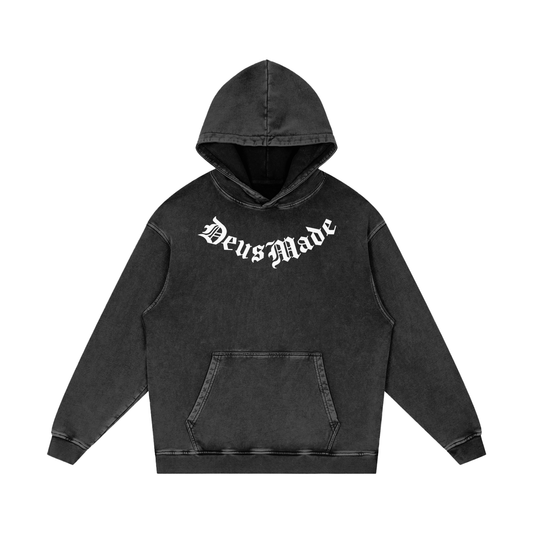 Snow Wash Seraph Spine Hoodie