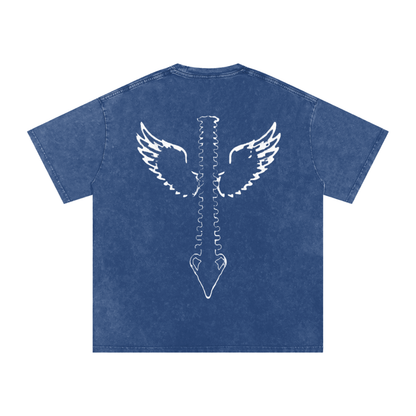 Snow Wash Seraph Spine T-Shirt