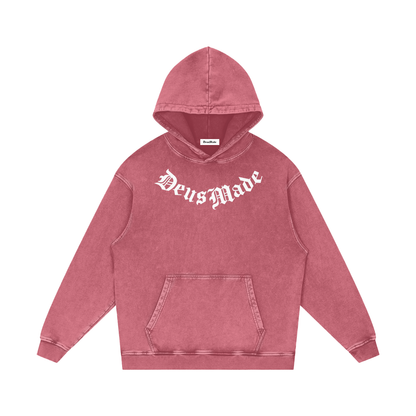 Snow Wash Seraph Spine Hoodie