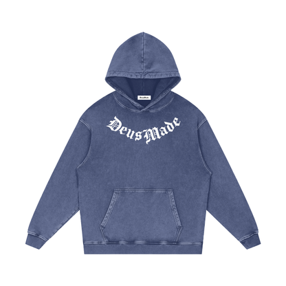 Snow Wash Seraph Spine Hoodie