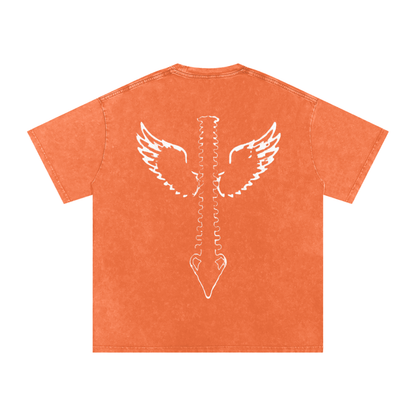 Snow Wash Seraph Spine T-Shirt