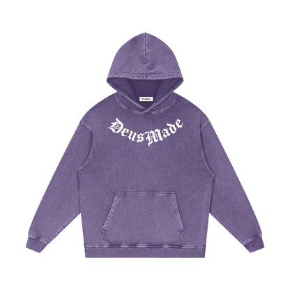 Snow Wash Seraph Spine Hoodie