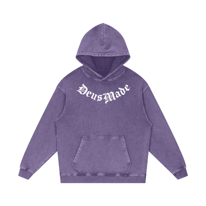 Snow Wash Seraph Spine Hoodie