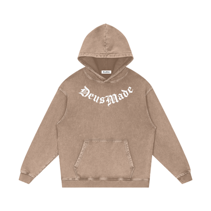Snow Wash Seraph Spine Hoodie